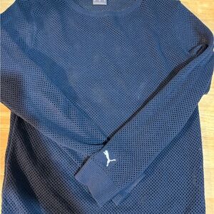 Puma women’s mesh  Navy Sweater
